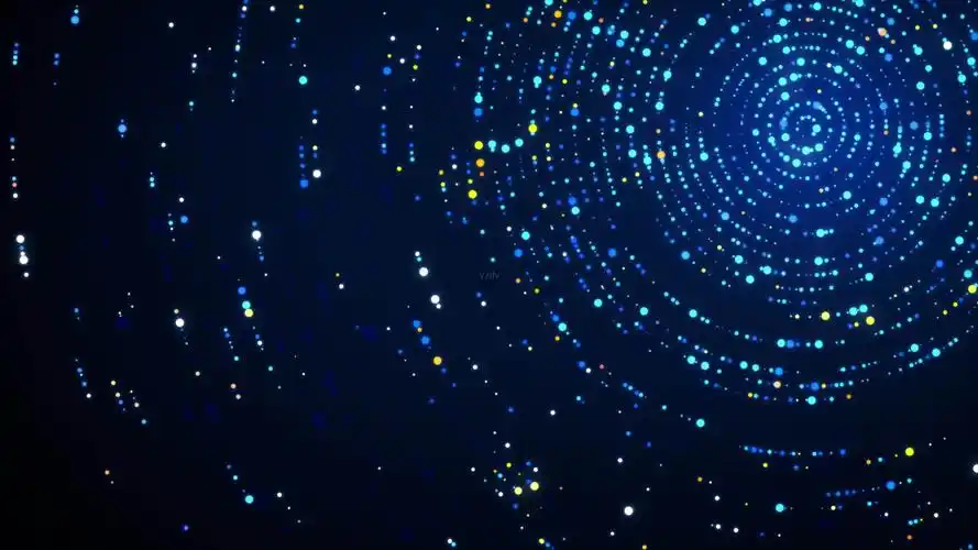 原版4k星轨星空粒子背景_3840x2160_高清视频素材下载(编号:1907507)