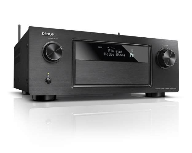 强大的高级av接收机,带有wi-fi,蓝牙03,3d音频,全4k超高清和9声道
