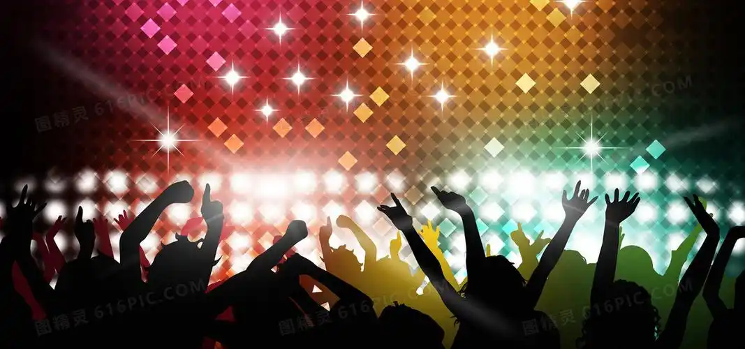 激情狂欢演唱会背景banner