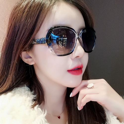 2024新款偏光近视太阳眼镜女可配带有度数墨镜圆脸开车防紫外线潮