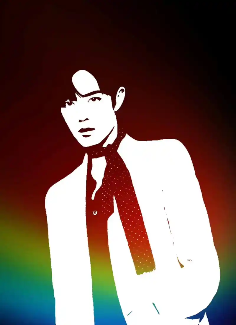 肖战头像艺术剪影