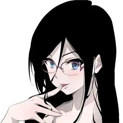 冷酷霸气冷忧郁高级质感动漫女头像