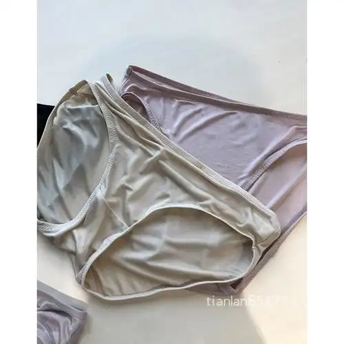 真丝桑蚕丝舒适三角女士内裤-阿里巴巴
