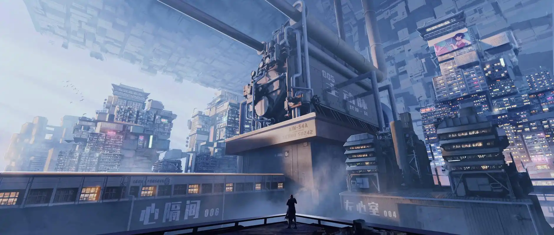 欣赏一下插画师笔下的未来世界!这样的科幻场景离我们还遥远吗?