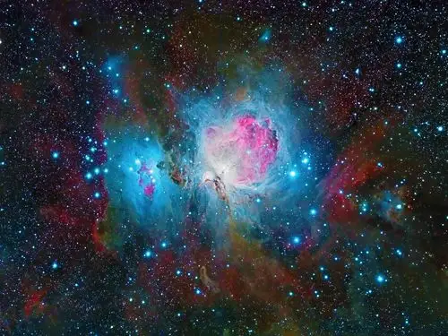 猎户座星云,美丽的空间,星星 4k