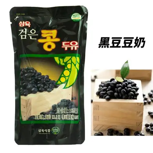 韩国三育黑豆豆奶饮料 195ml 袋装(261)