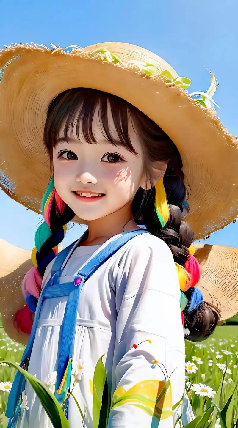 最可爱的小女孩.漂亮高清壁纸#最萌小女孩