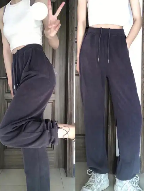 你们晒的深灰色运动裤我也有了哼