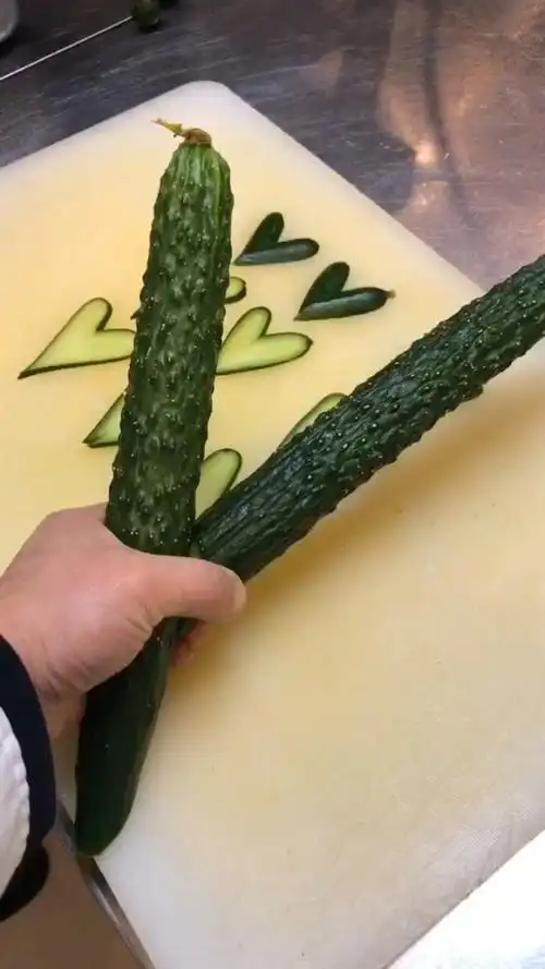 简单黄瓜切法