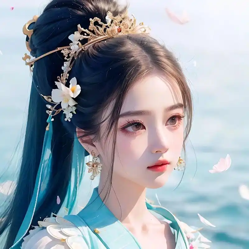 原创古装汉服女生头像分享 - 抖音