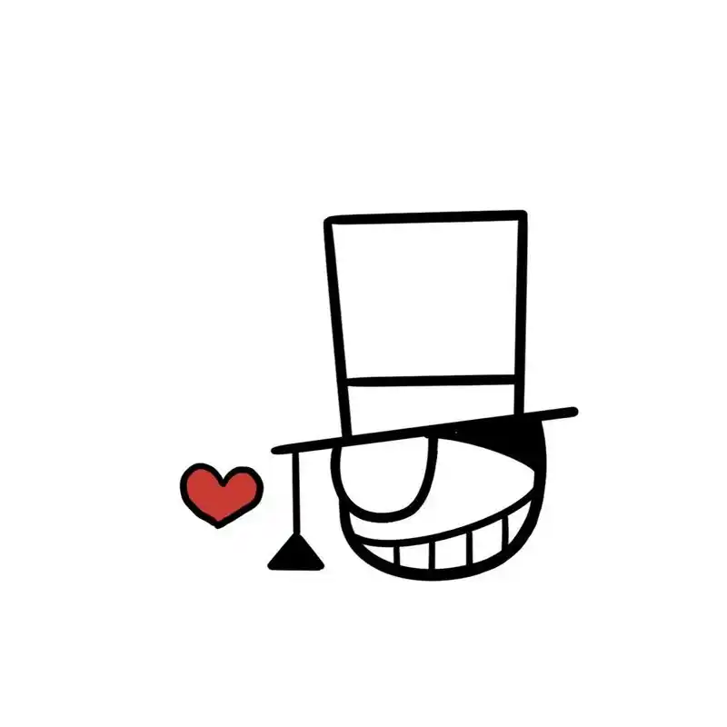 手残党学简笔画附教程7315简单版怪盗基德 手残党学简笔画附教程