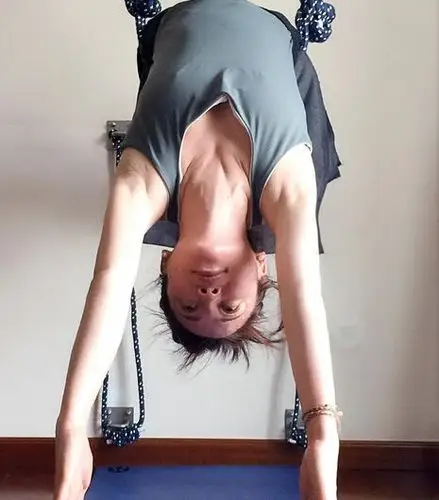 【图】蒋勤勤瑜伽图片引围观 为身材拼命女神