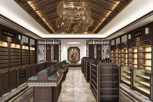 中药店装修效果图