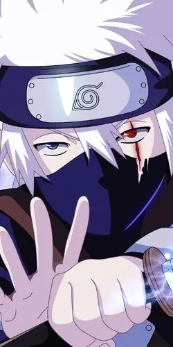 卡卡西_手机壁纸_动漫卡通手机壁纸_我要个性网