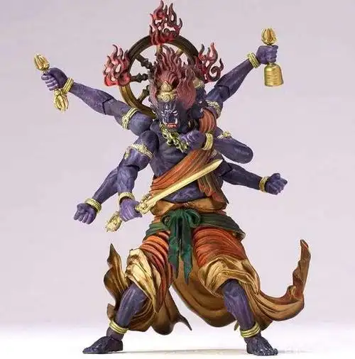 佛教:金刚夜叉明王,噉食一切恶业之众生,欲除难求官可修奉此尊