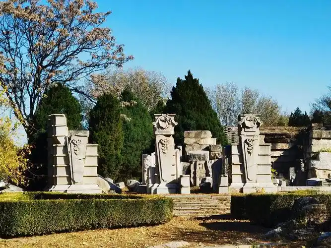 打卡圆明园遗址公园 - 抖音