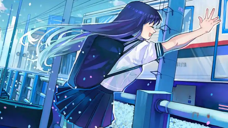 二次元可爱动漫美少女图片壁纸