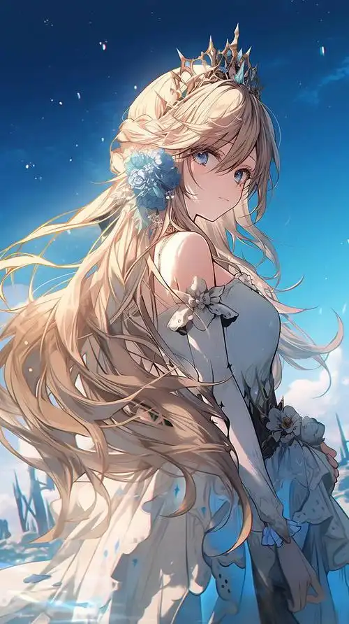 二次元壁纸,优雅美丽的公主们