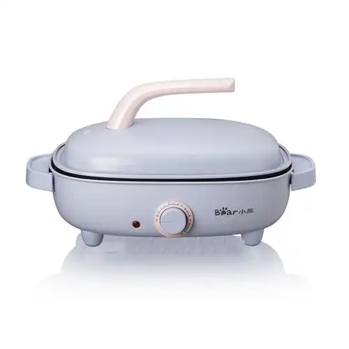 小熊bear电烤炉电煎锅多功能料理锅dklc12v1