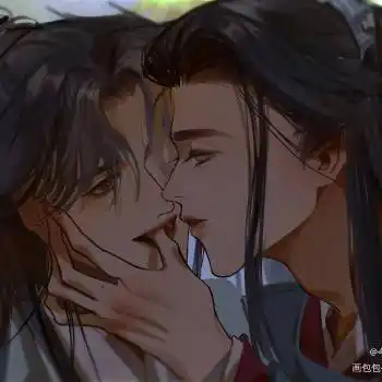 给我亲!_山河令阿絮剧版温客行温客行周子舒头像同人画画壁纸绘画作品