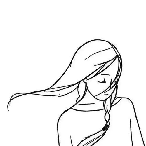 成年女人简笔画 成年女人简笔画简单村姑