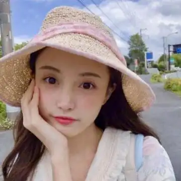 最新微信女生头像长发唯美戴帽子2019最火爆的女生头像适合夏季的