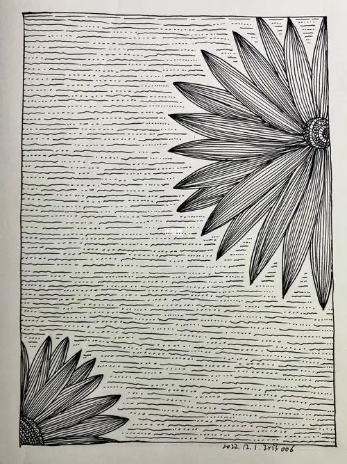 控笔练习006期待越来越丝滑的线条