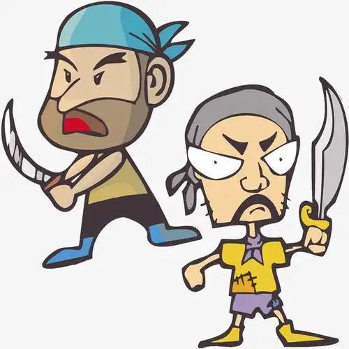 卡通土匪头像大全