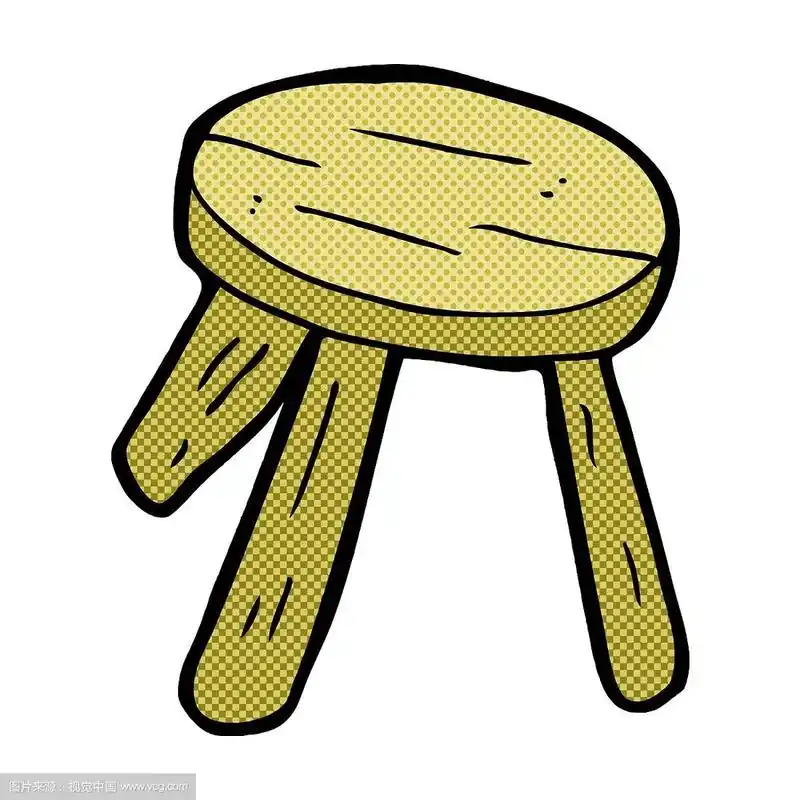 卡通木凳