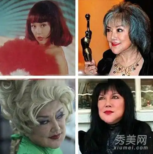 邵氏艳星邵音音真是女星整容的先驱和典范,由于整容失败她的脸部