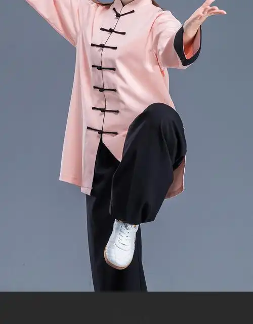 武极堂新款春秋太极服武术表演薄款男女比赛太极拳服装中式劲武同款