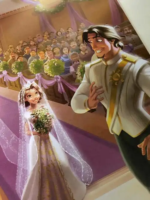 魔发奇缘番外乐佩的皇家婚礼英文书内页2