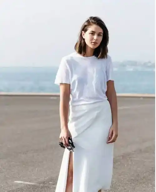 白t 裙子才是夏日最火组合,舒适时髦又有女人味(michael bolton - a