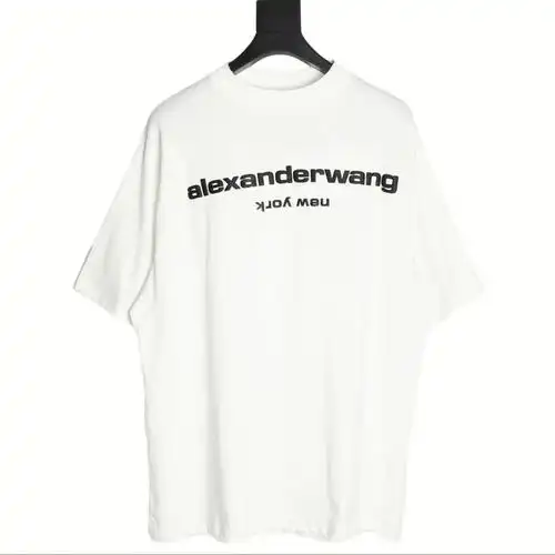 亚历山大王破洞发泡印花短袖