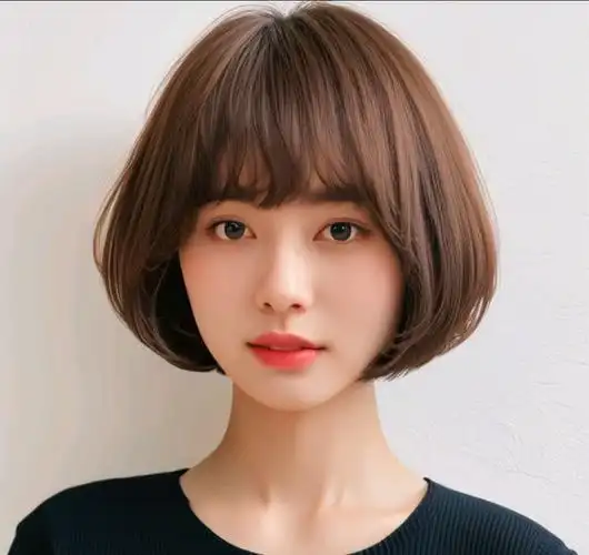 最具人气的发型来了,百变时尚波波头,适合大多数女性|短发|微卷|圆脸