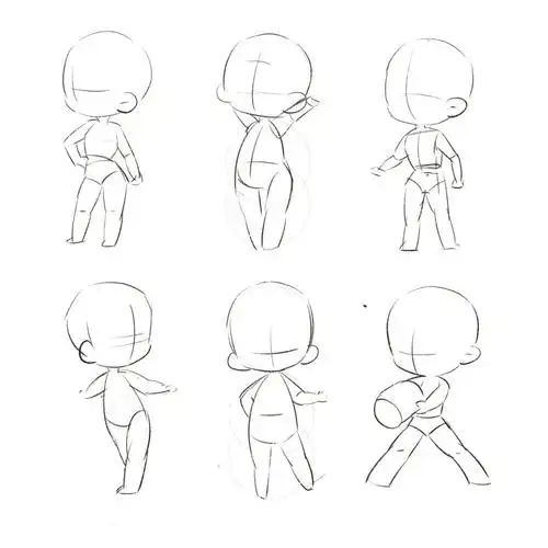 q版人体动态打卡练习day5