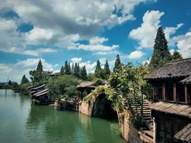 乌镇美景自然红