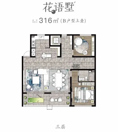 苏州中国铁建花语江南楼层平面图户型图-苏州楼盘网