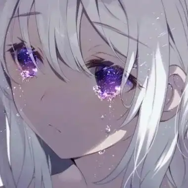 绝望崩溃流泪动漫头像女高清伤感动漫头像女生丧系痛哭图片