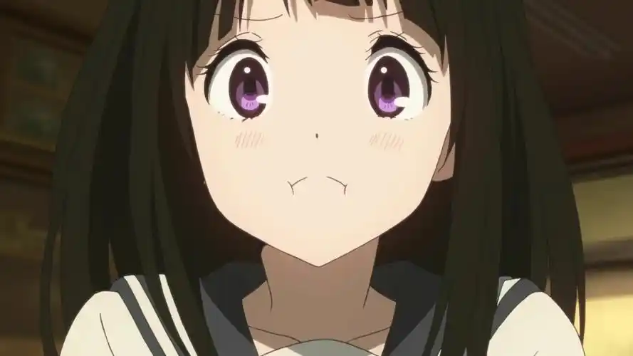 喜欢动漫《冰菓》中女主千反田爱瑠的男生是怎样的一种性格?