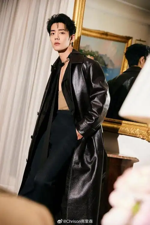 9/ 9肖战┊ 米兰时装周今天第二场gucci 大秀造型图释出,上身2024秋冬