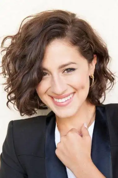 超短发螺旋烫发图片短发小螺旋沙宣你十分期待吧