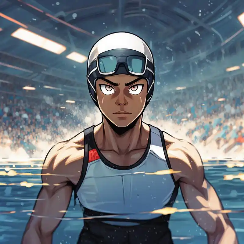 这里为你精选了一系列游泳运动员的头像,让你在社交媒体上展示你的水