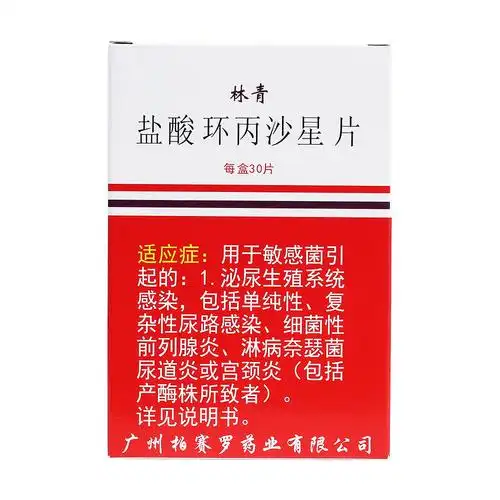 盐酸环丙沙星片(林青)