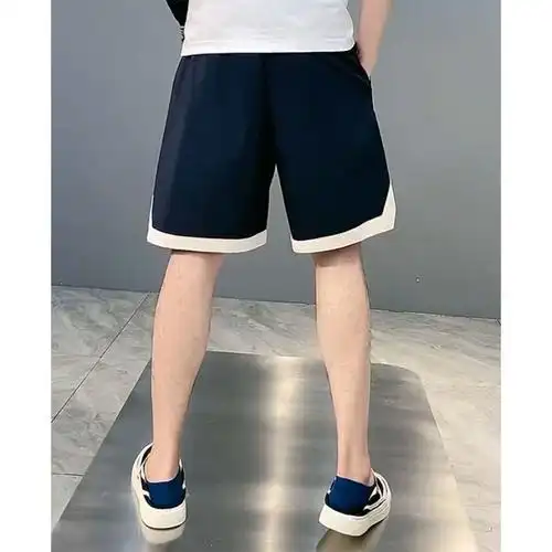 夏季薄款男潮牌ins宽松休闲五分裤运动短裤潮流百搭中裤字母时尚