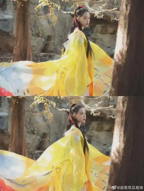 陆柯燃长发古风造型#我晕 能不能马上把陆柯燃抓去拍古装剧!