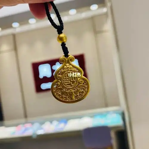 周大福传承吊坠福禄同安