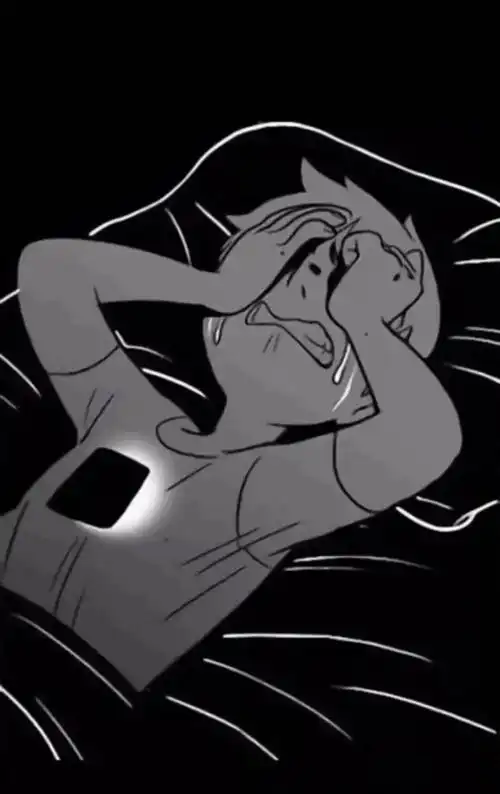 一个人哭了表情