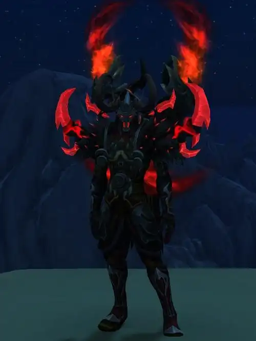 wow恶魔猎手,这套幻化材料包具体是什么,出自何处