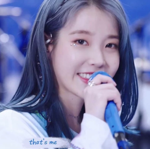 iu李知恩 蓝色系头像